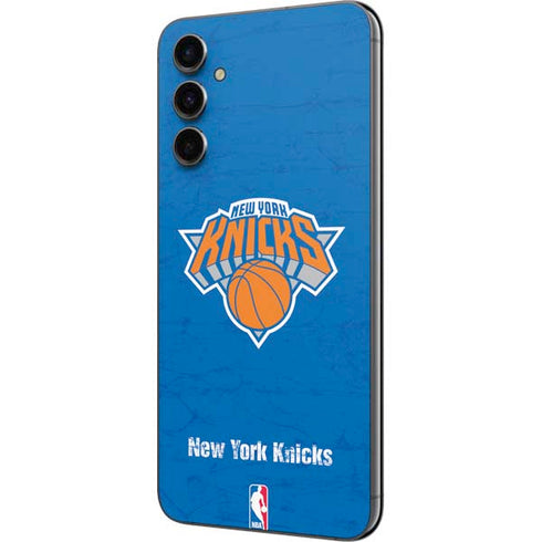 NBA New York Knicks Distressed Galaxy A14 5G Skin